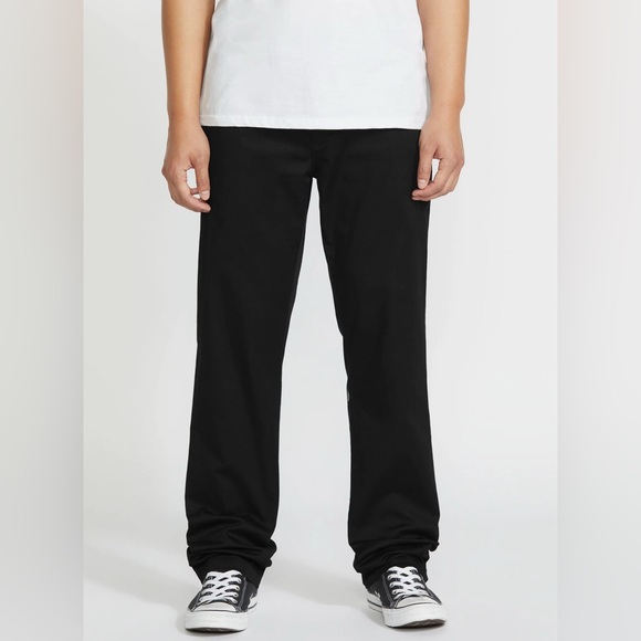 Volcom Other - NWT Volcom Frikin Modern Stretch Chino Pants Black 32x32